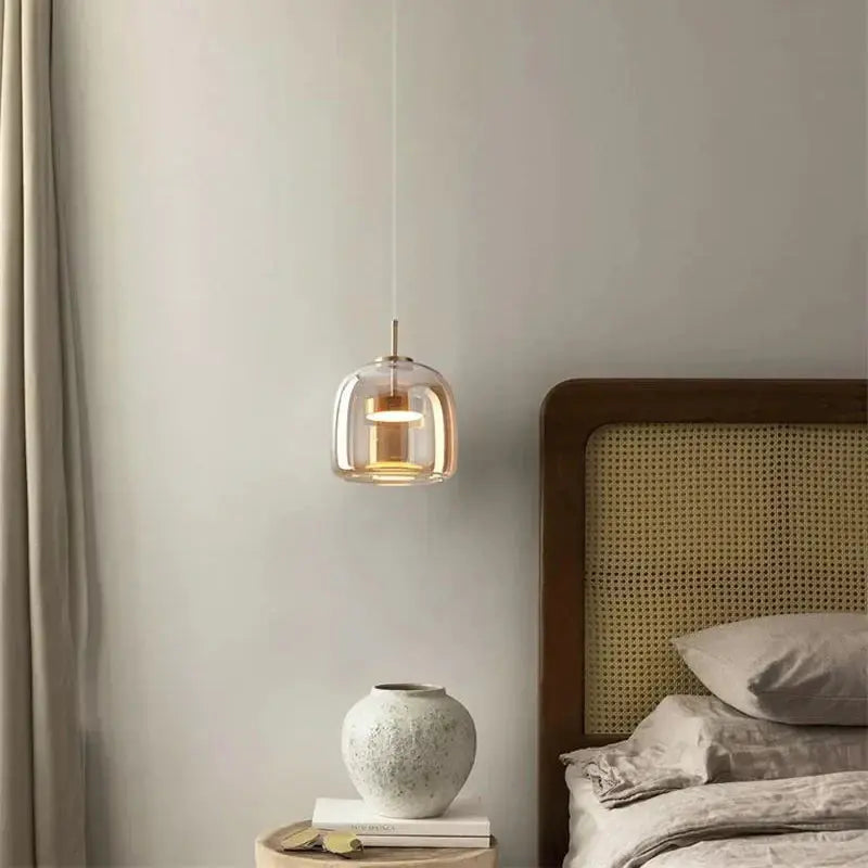 ClairÉlégance - Lampe en Verre Minimaliste - Rynova