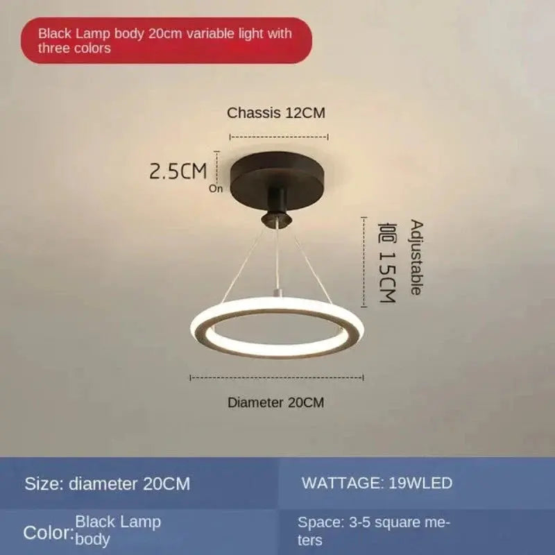LumiÉclat - Éclairage LED Moderne pour Entrée et Véranda - Rynova