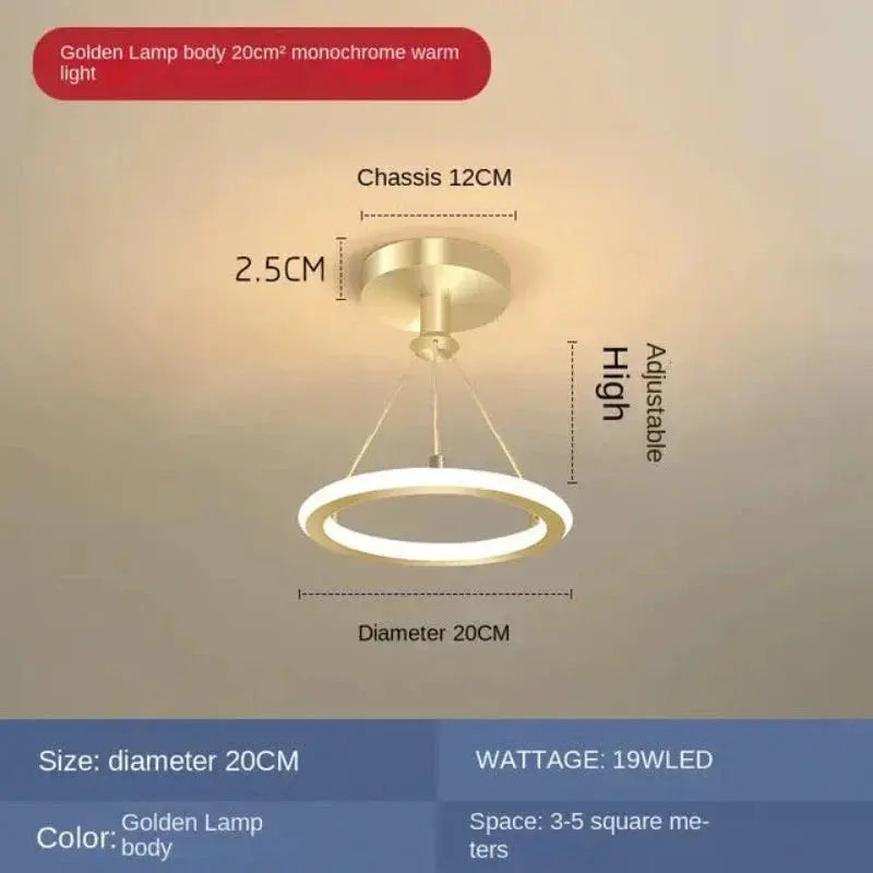LumiÉclat - Éclairage LED Moderne pour Entrée et Véranda - Rynova