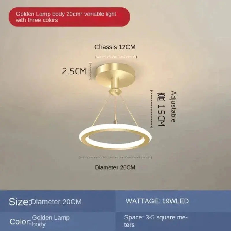 LumiÉclat - Éclairage LED Moderne pour Entrée et Véranda - Rynova