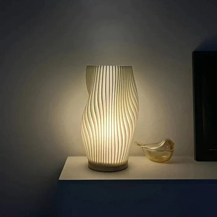 LumiVague – Lampe apaisante à vague contemporaine - Rynova