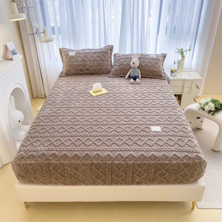 Léa - Couette en flanelle douce et chaleureuse pour des nuits paisibles - Rynova
