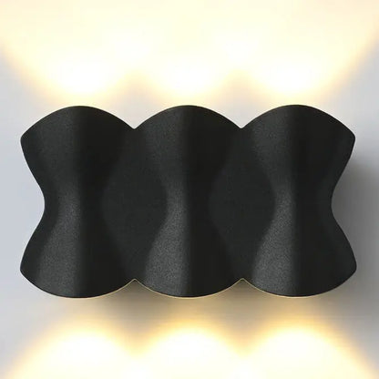 AquaGlow - Appliques murales LED modernes étanches en aluminium - Rynova