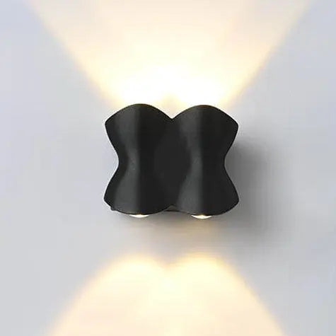 AquaGlow - Appliques murales LED modernes étanches en aluminium - Rynova