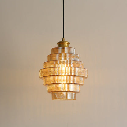 VerreLuxe – Lampe en verre et laiton élégante - Rynova