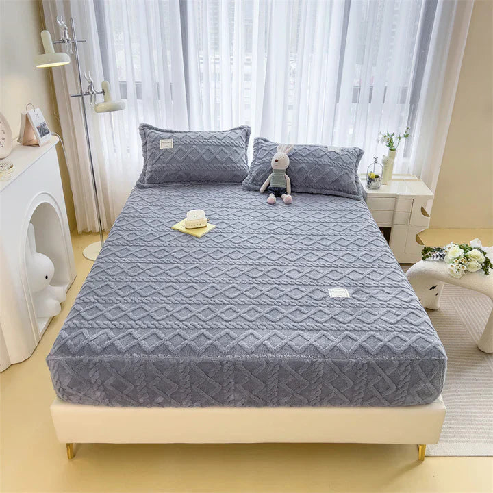 Léa - Couette en flanelle douce et chaleureuse pour des nuits paisibles - Rynova