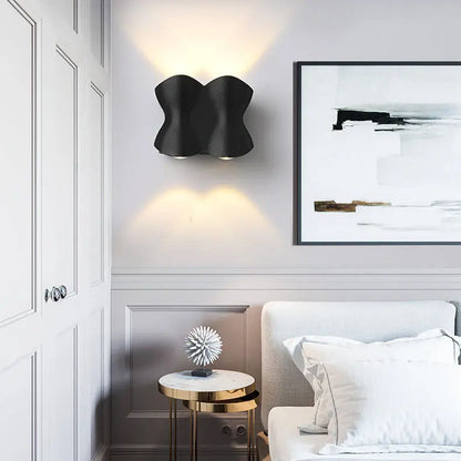 AquaGlow - Appliques murales LED modernes étanches en aluminium - Rynova