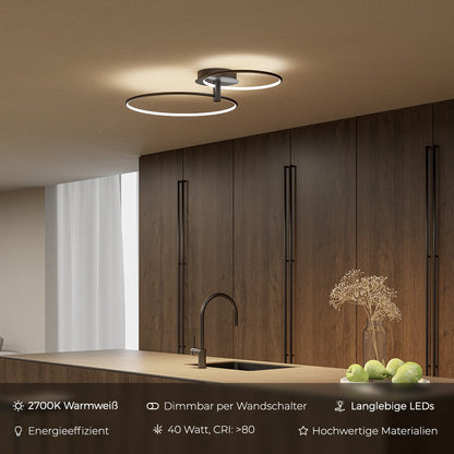 LUXELIA - Lampe Suspendue Moderne et Luxueuse - Rynova