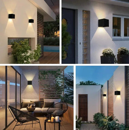LumièreExtérieure - Appliques Murales Étanches LED - Rynova