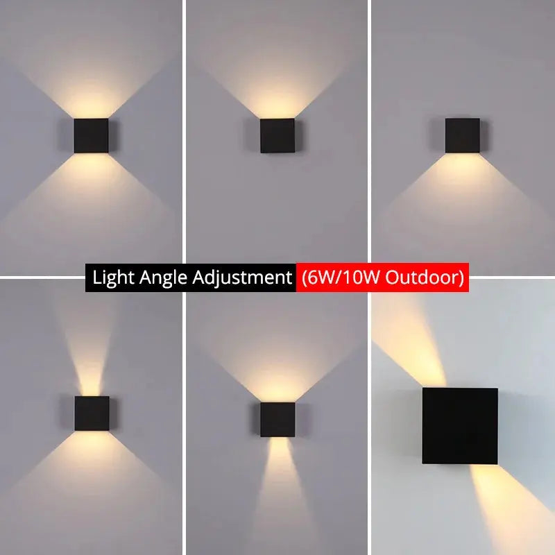 LumièreExtérieure - Appliques Murales Étanches LED - Rynova
