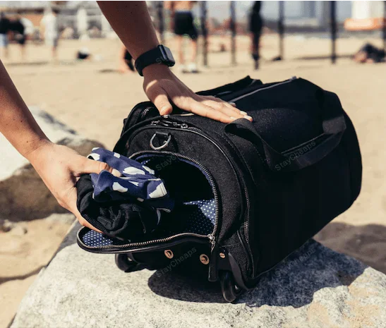 GlobeTrek - Sac de Voyage Convertible pour Vêtements avec Compartiments Organisés - Rynova