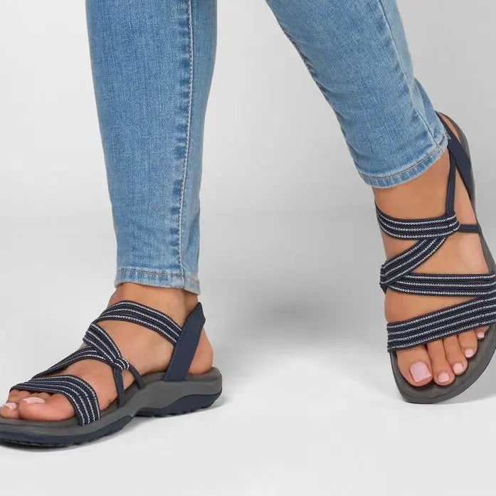OrthoEase | Sandales Élégantes Orthopédiques - Rynova