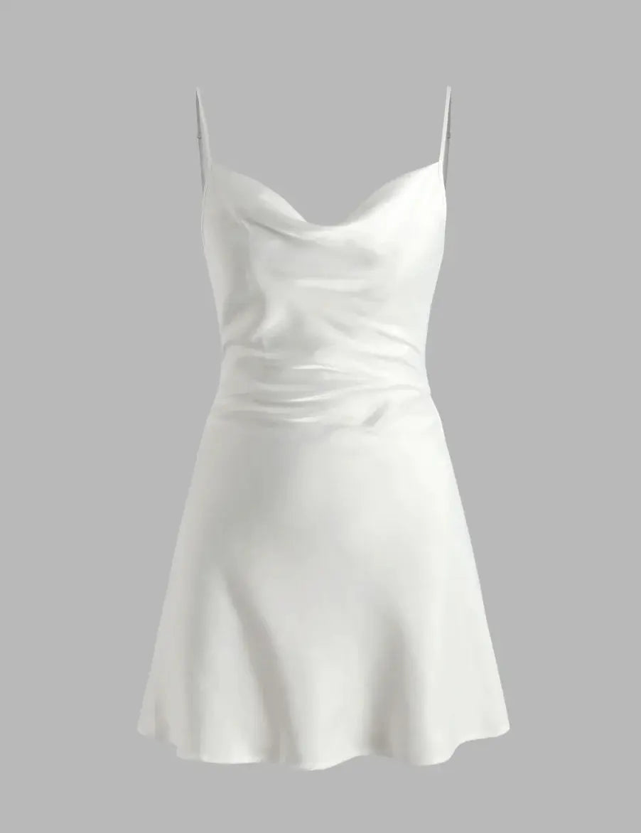 ÉléganceNocturne - Robe Cami en Satin - Rynova
