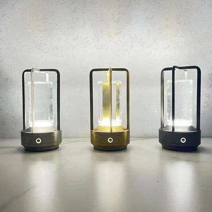 LumiÉclat - Lampe de Table Tactile à 3 Couleurs - Rynova