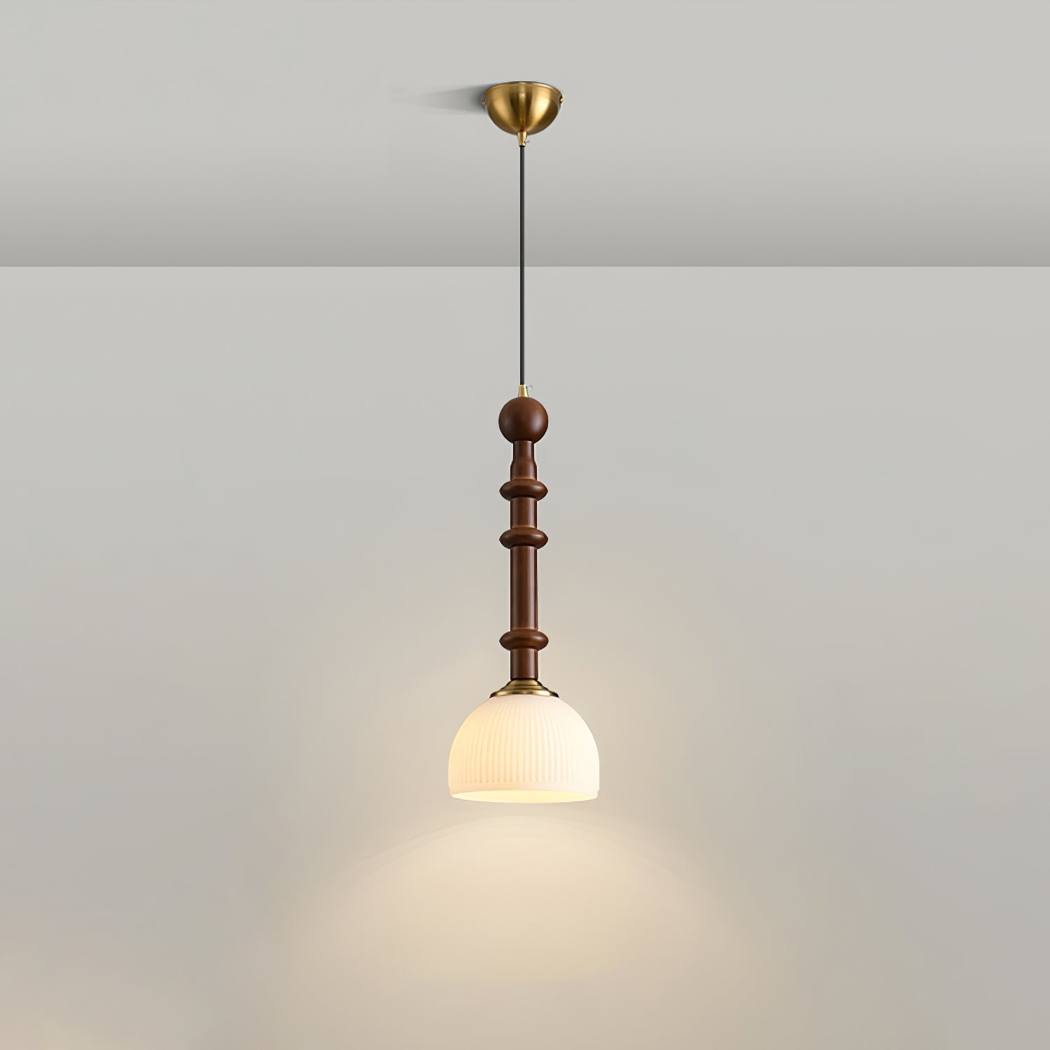 ÉléganceRomaine – Suspension Élégante en Verre - Rynova