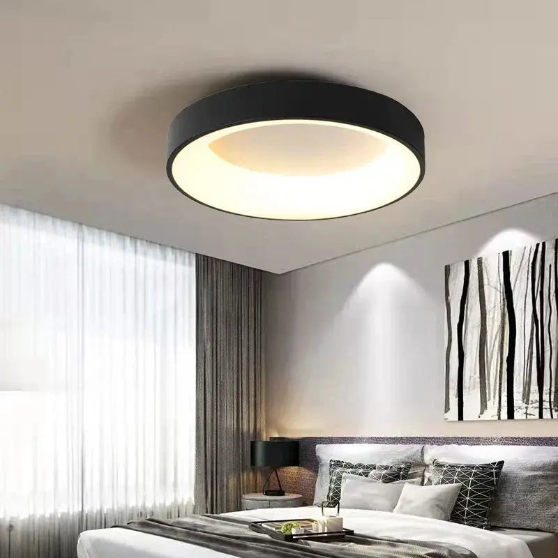 LuminaRond - Éclairage Plafonnier Rond Moderne - Rynova