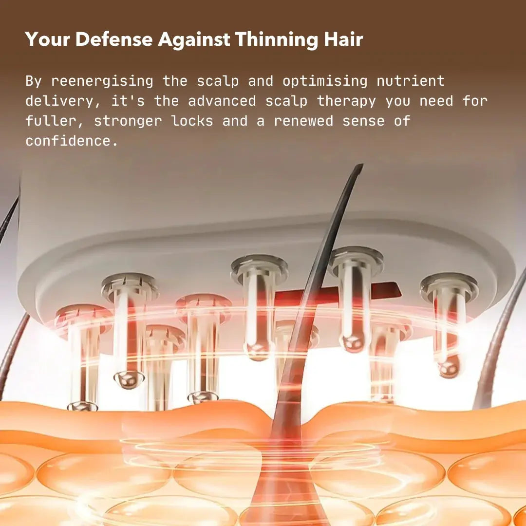 HairLux - Applicateur Avancé de Sérum Capillaire - Rynova
