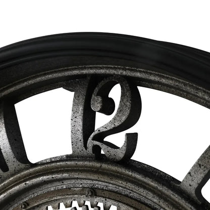 Horloge MétalGear – Design Industriel avec Chiffres Arabes et Engrenages Mobiles - Rynova