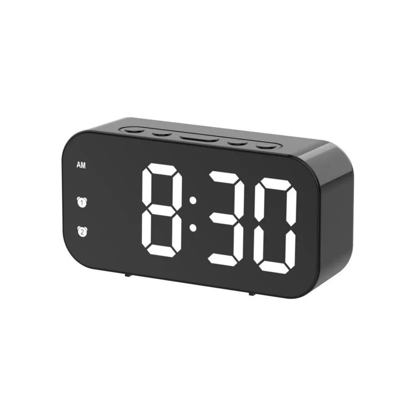 LumiHorloge – Horloge LED avec affichage de température et double alarme - Rynova
