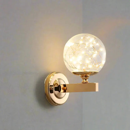 ÉclatVerre - Applique Murale LED en Verre Coloré - Rynova