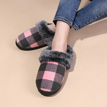ChaleurDouce - Chaussons d'hiver anti-glisse pour enfants - Rynova