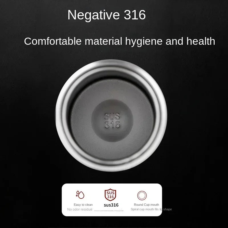 Thermos en acier inoxydable 1L – Bouteille isotherme pour garder l'eau froide et chaude, thé, café - Rynova