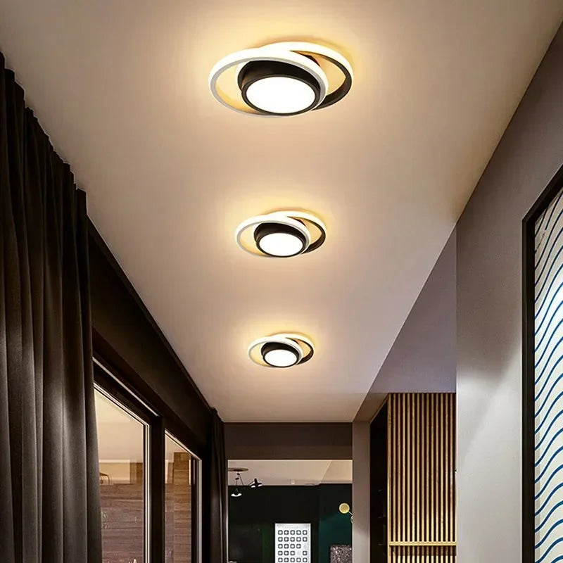 AnneauxLumière – Plafonnier LED contemporain - Rynova