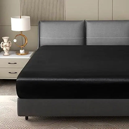 VeloursLisse – Housse de Matelas Satinée pour un Sommeil Douillet - Rynova