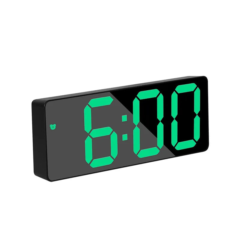Réveil Miroir LuxTime – Réveil Électronique LED avec Fonction Alarme - Rynova