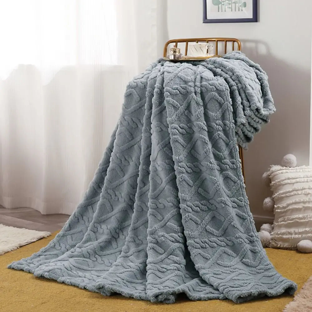 DouceNuit – Couverture Flanelle Imprimée pour Toutes Saisons - Rynova
