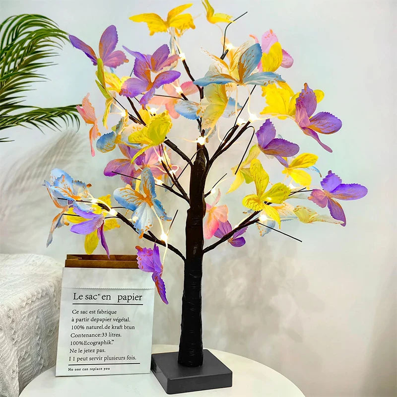 ÉclatBonsai - Lampe LED Arbre Artificiel pour Chambre et Événements - Rynova