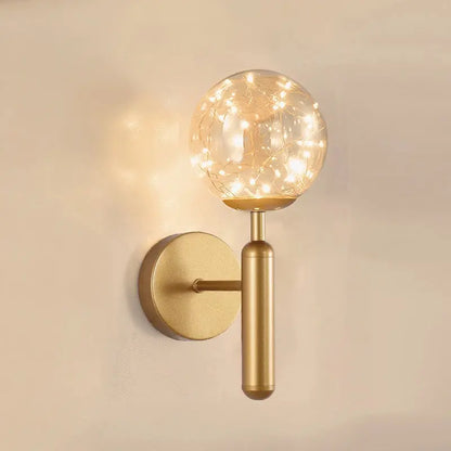 ÉclatVerre - Applique Murale LED en Verre Coloré - Rynova