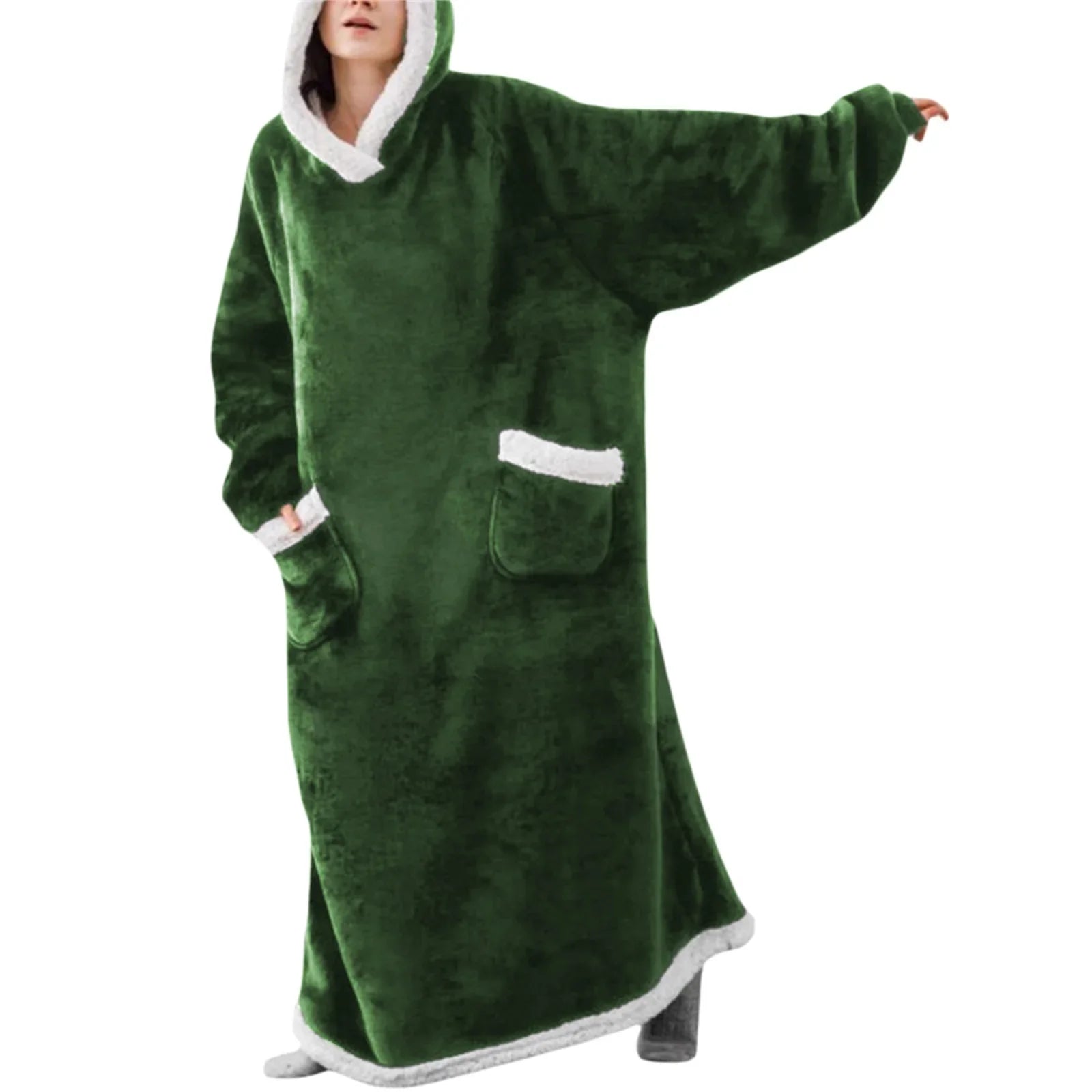 CâlinCocoon – Sweat couverture à capuche pyjama douillet - Rynova