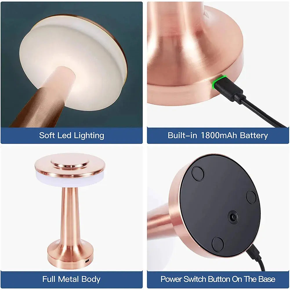 LumenGlow - Lampe de table Fleur Radiance | Élégante et Fonctionnelle - Rynova