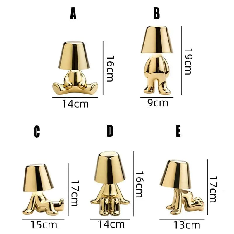 LumiHéros - Lampe de Table avec Charme et Élégance - Rynova