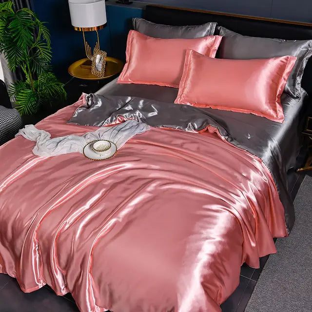 ÉléganceSatin – Housse de couette en satin luxueux - Rynova