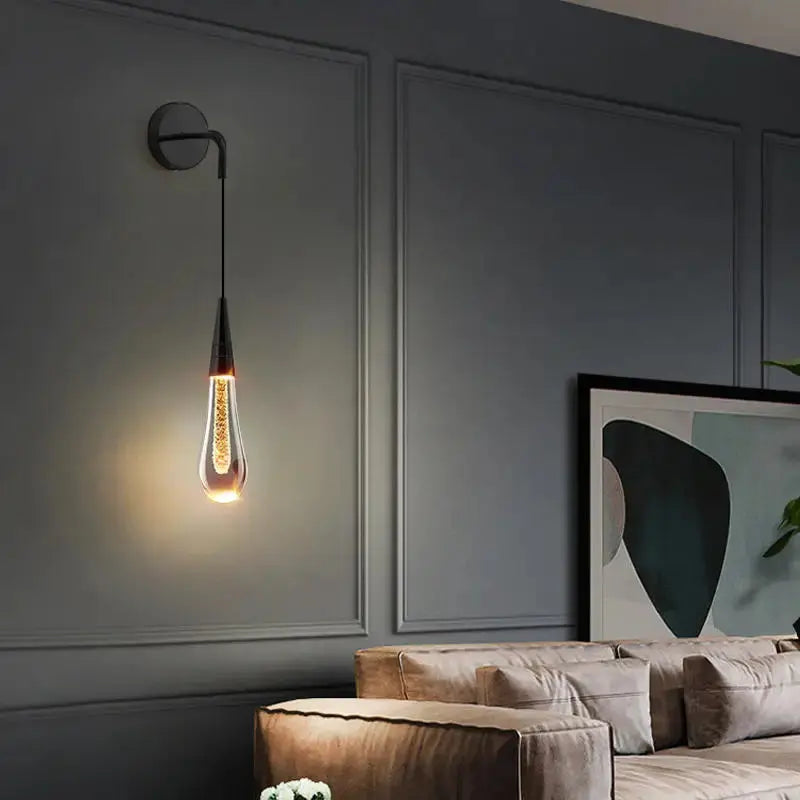 ÉclatCristal - Applique Murale LED en Cristal - Rynova