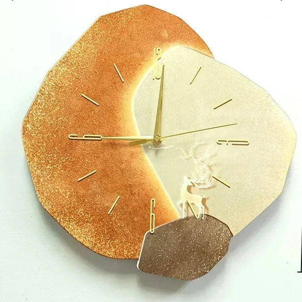 CalmeDesign – Horloge Murale Silencieuse et Esthétique - Rynova