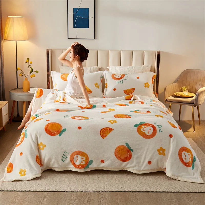 DouceFlanelle – Couverture Ultra-Douce pour Nap et Salon - Rynova