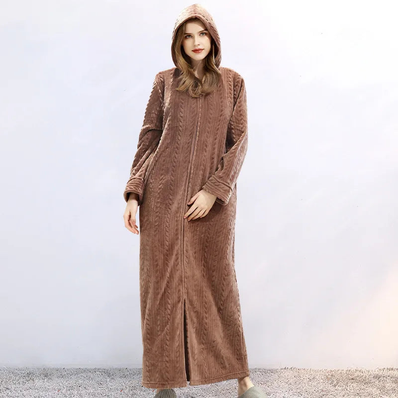 CocoonChaud – Peignoir à Capuche pour Couples - Rynova