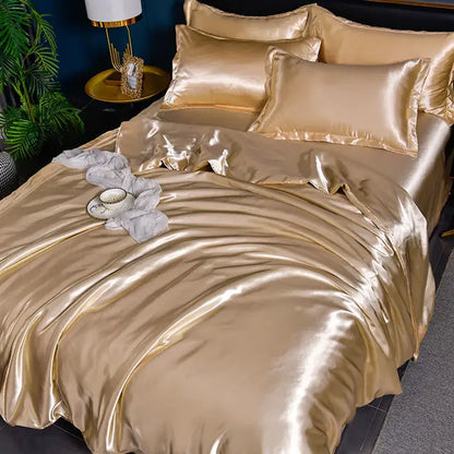 ÉléganceSatin – Housse de couette en satin luxueux - Rynova