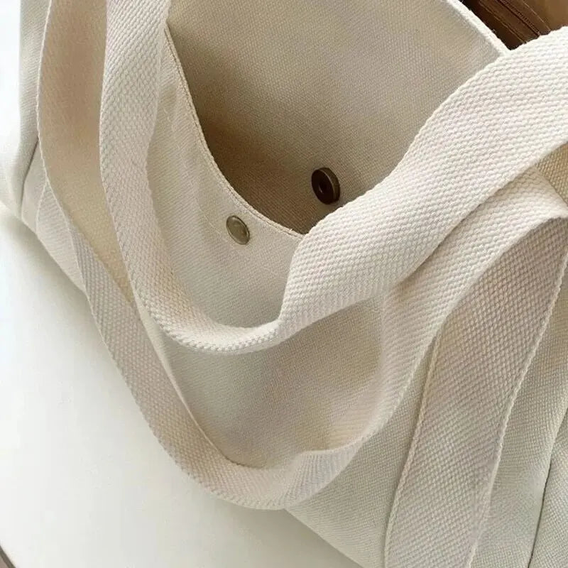 Sac À Main Élégant – Sac en Toile Grande Capacité avec Poches Extérieures Multiples - Rynova