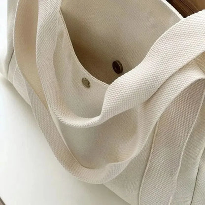 Sac À Main Élégant – Sac en Toile Grande Capacité avec Poches Extérieures Multiples - Rynova
