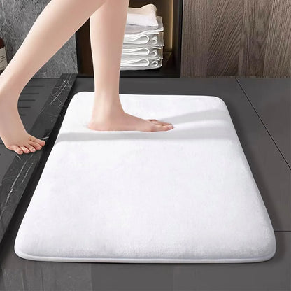 Tapis ÉpongeMax – Tapis de Bain Super Absorbant et Antidérapant en Velours de Corail - Rynova