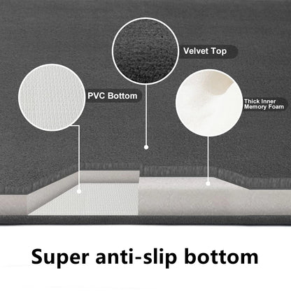 Tapis ÉpongeMax – Tapis de Bain Super Absorbant et Antidérapant en Velours de Corail - Rynova