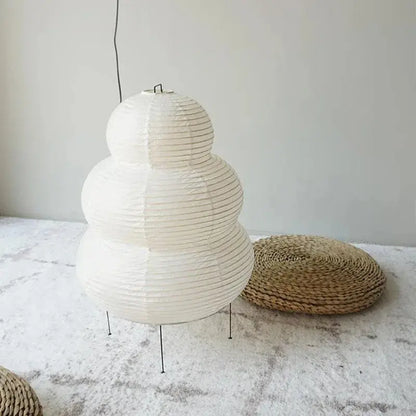Luminaires Éclaira - Lampe de Bureau en Papier de Riz avec Lumière Réglable - Rynova