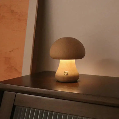 Lampe Tactile Champignon, Lumière Douce et Apaisante - Rynova