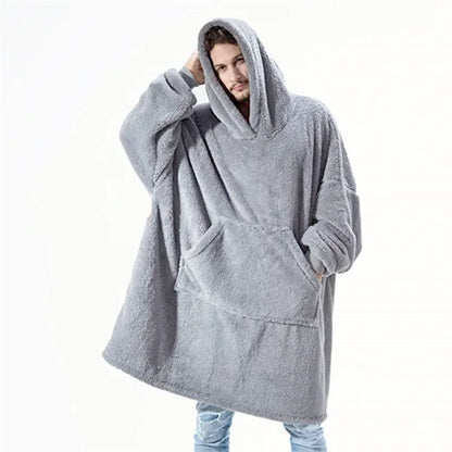 ChaleurÉlégante - Pull couverture en flanelle, pyjama - Rynova