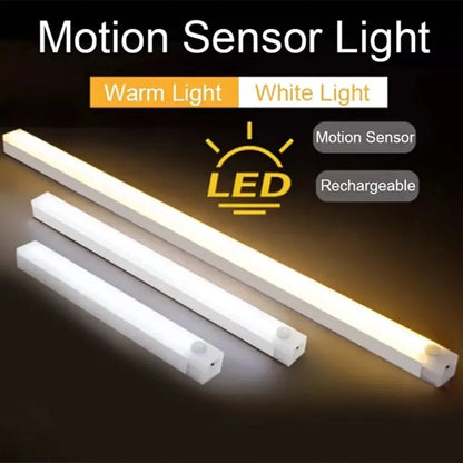 LumiBar – Lampe LED Rechargeable avec Détecteur de Mouvement et Luminosité Ajustable - Rynova
