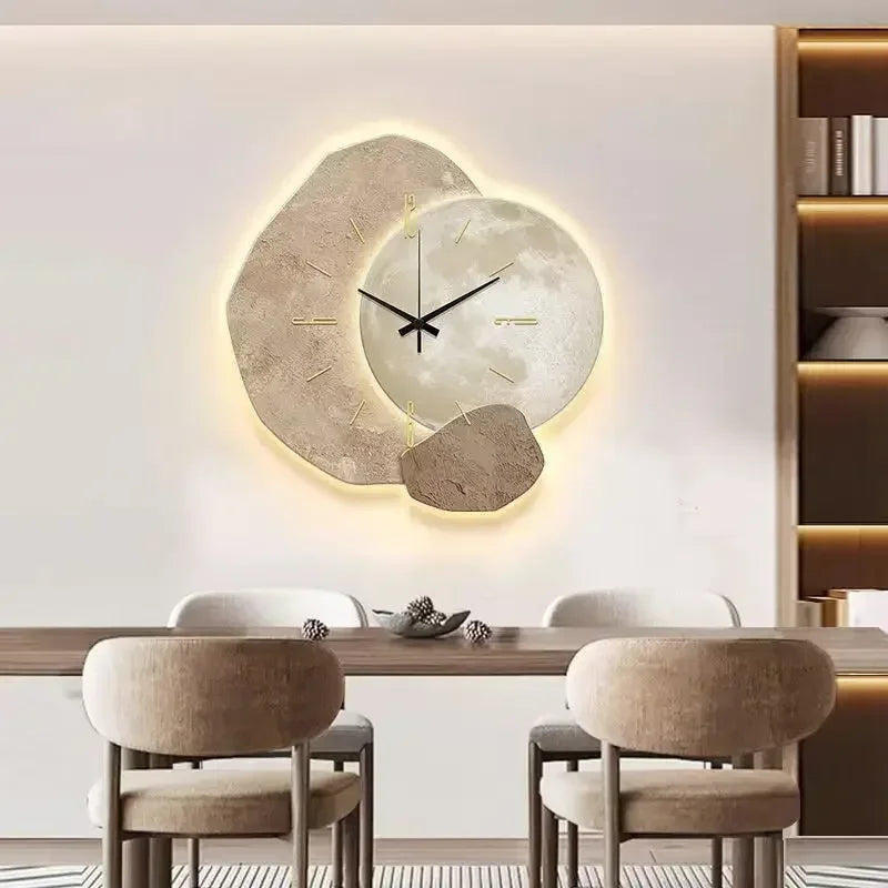 CalmeDesign – Horloge Murale Silencieuse et Esthétique - Rynova